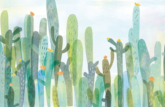 Cactus Art Wall Murals