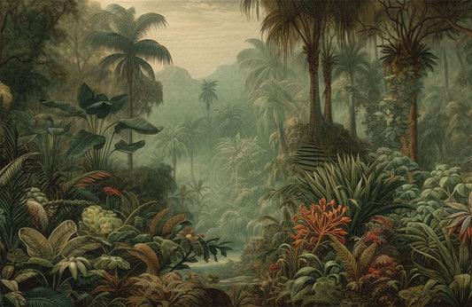 Tropical Rainforest Wall Murals