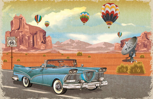Route 66 Wall Murals
