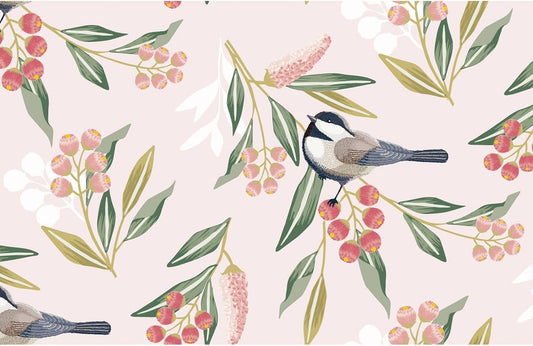Sparrows & Branches Wall Murals