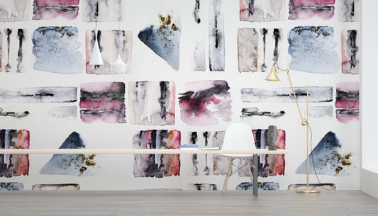 Watercolour Block Wall Murals