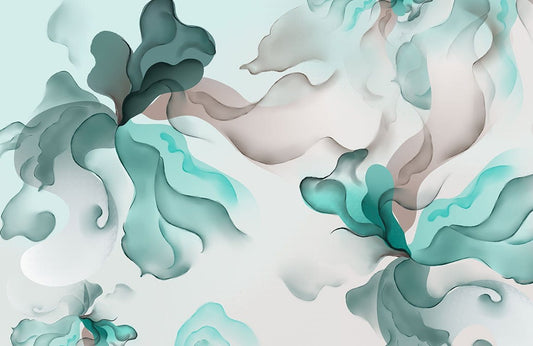 Watercolour Halo Wall Murals