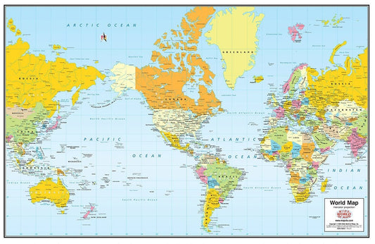 World Political Wall Murals