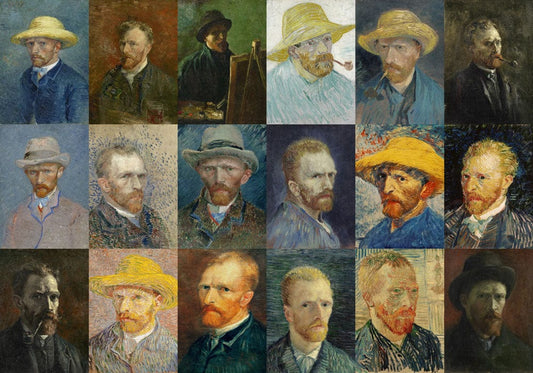 Van Gogh Self-portrait Wall Murals