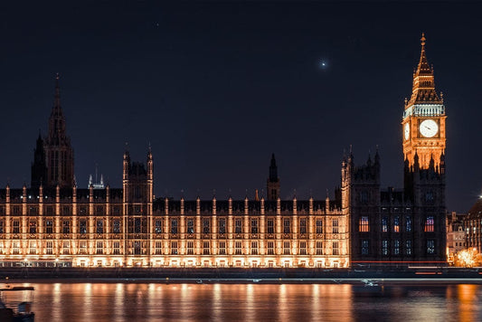 Big Ben at Night Wall Murals