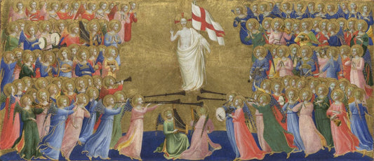 Christ Glorified in the Court of Heaven Wall Murals