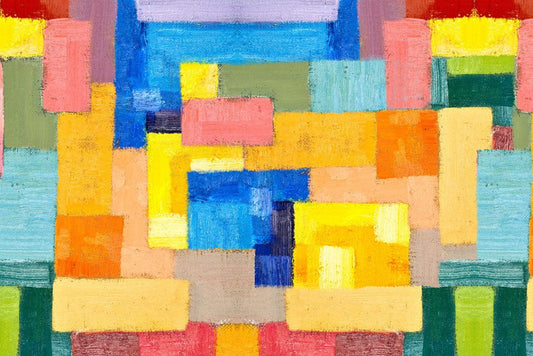 Colorful Rectangles Paint Wall Murals