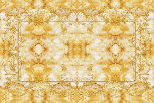 Golden Vines Crystal Wall Murals