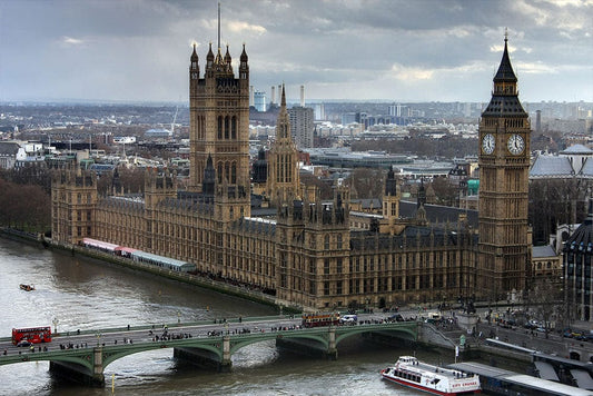 The House of Parliament Overview Wall Murals