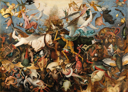 The Fall of the Rebel Angels Wall Murals