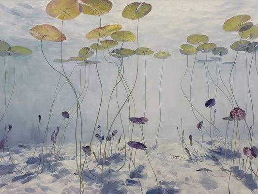 Waterlily in Pool Wall Murals