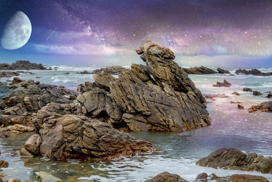 Dreamy Ocean Landscape Wall Murals
