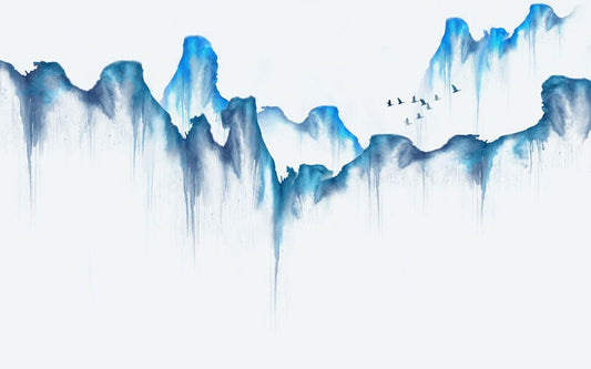 Between Valley Wall Murals