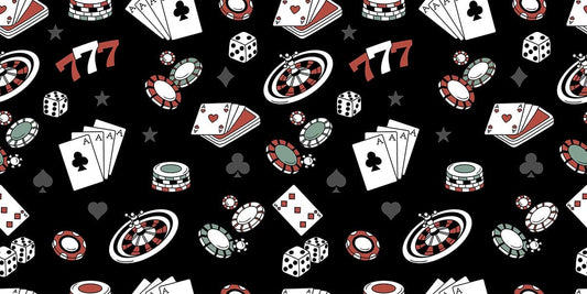 Poker Accessories Wall Murals