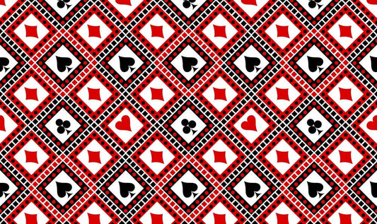 Poker Arrangement Wall Murals