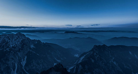 Twillight Mountains Wall Murals
