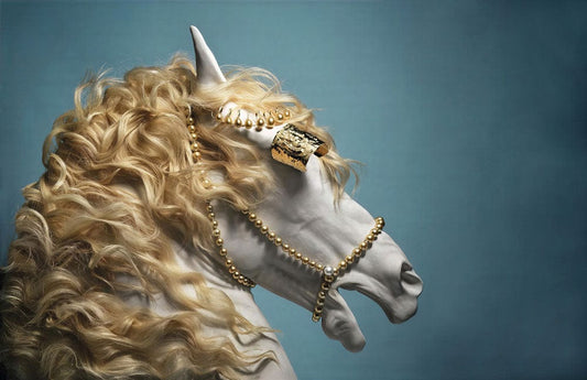 Horse with Hair Wall Murals