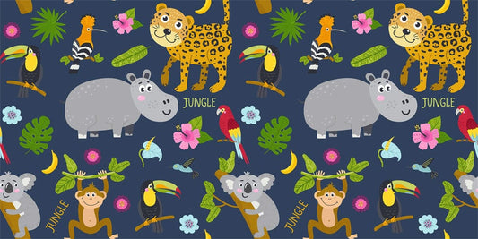 Animal Party Wall Murals