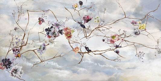 Flower Branch Blossom Wall Murals
