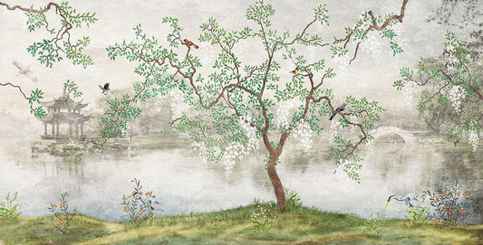 Lakeside Garden Wall Murals