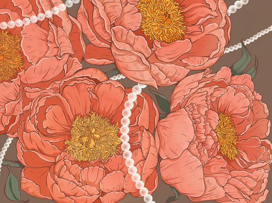 Pearl Petals Wall Murals