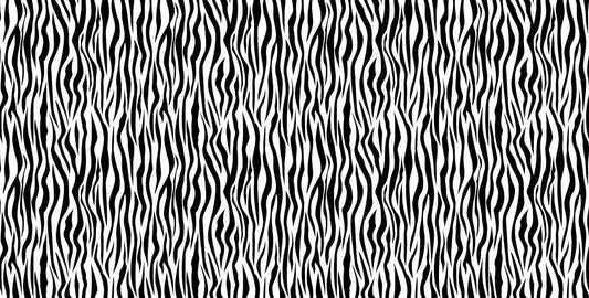 Dense Zebra Fur Wall Murals