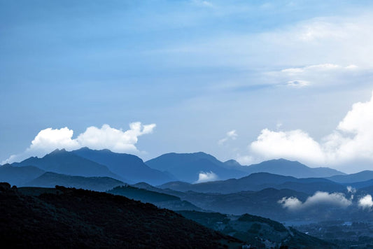 Drifting Mountain Ranges Wall Murals