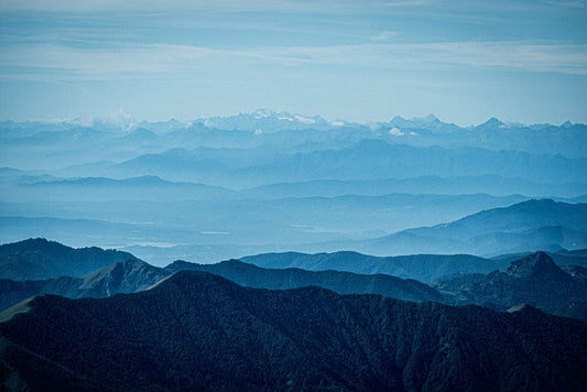 Misty Rocky Mountains Wall Murals