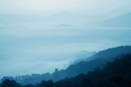 Ombre Cloud & Hilltop Wall Murals
