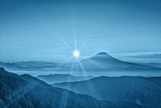 Shinny Sun & Misty Hills Wall Murals
