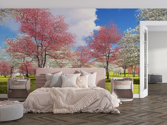 Sunny Garden Wall Murals