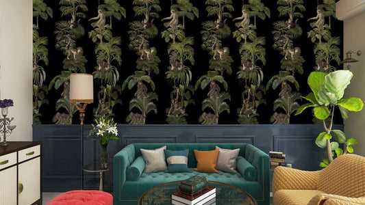 Monkeys & Trees Wall Murals