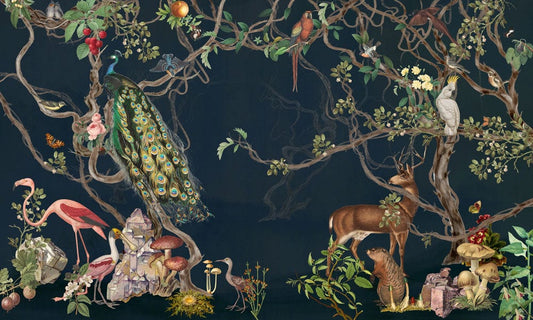 Jungle Animals Family Wall Murals III