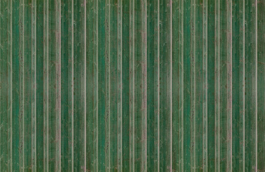 Green Wood Texture Wall Murals