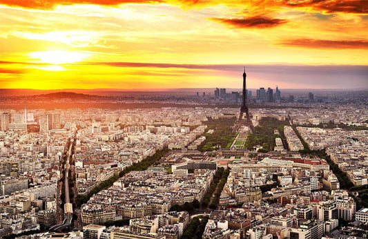 Panorama of Paris Wall Murals