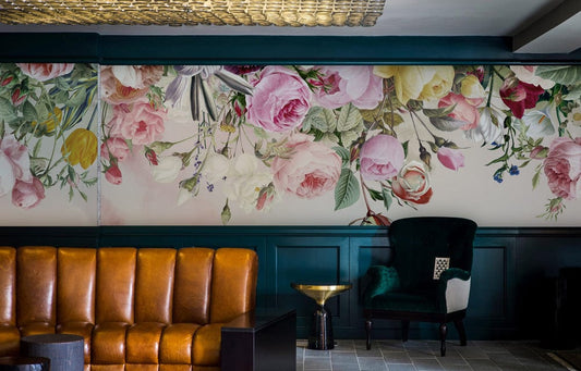 Hanging Blossoms Wall Murals