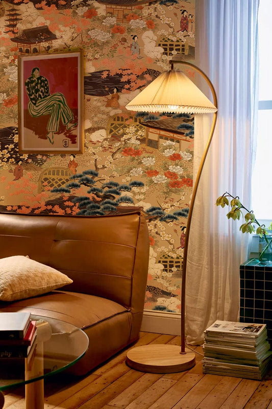 Vintage Japanese Style Wall Murals