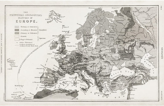 Europe Geology Wall Murals