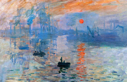 Monet's Sunrise Wall Murals