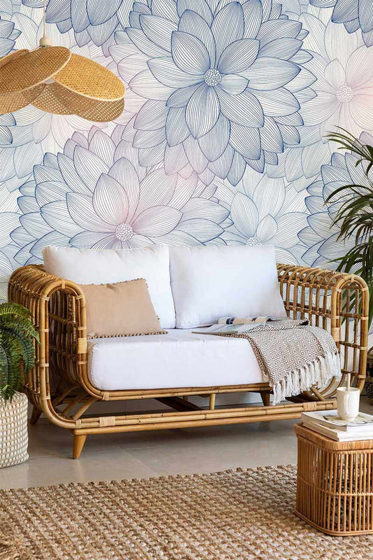 Paeonia Bloom Wall Murals