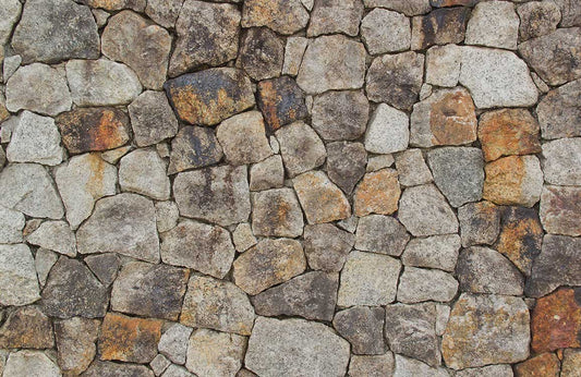 Rusty Stone Wall Murals