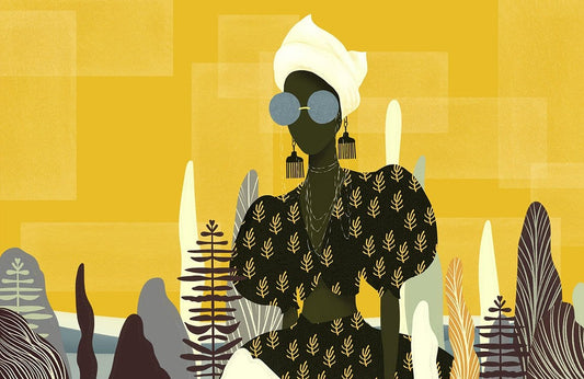 Modern Lady III Wall Murals