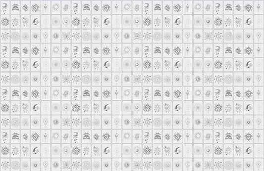Astrology Pattern Wall Murals