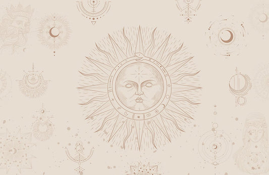 Astrology & Sun Wall Murals