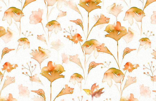 Autumn Defoliation Wall Murals