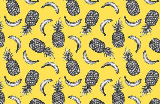 Banana & Pineapple Wall Murals