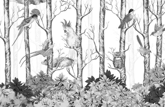 Birds' Forest Wall Murals