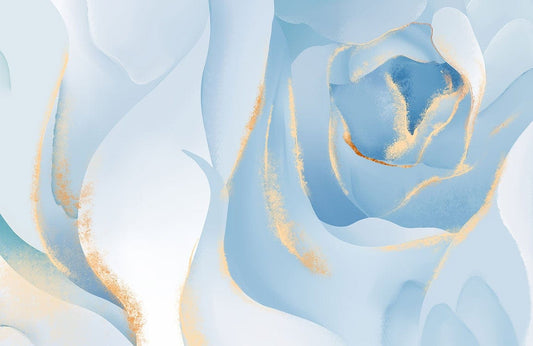 Blue Rose Wall Murals