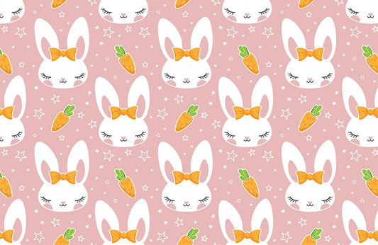 Bunny & Carrot Wall Murals