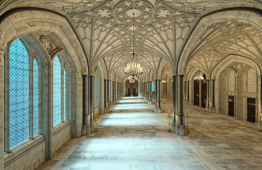 Cathedral Interior Wall Murals